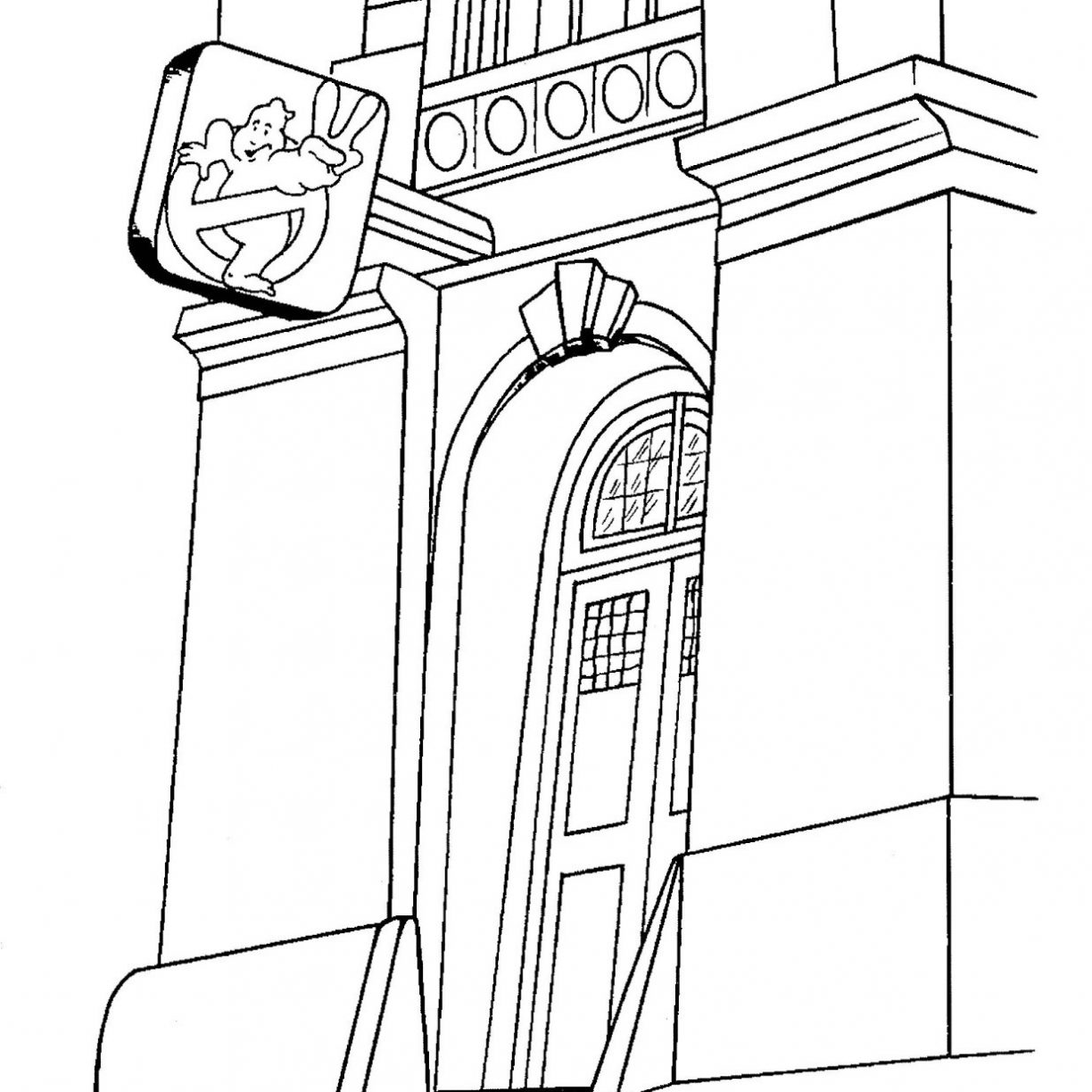 1224x1224 Awesome Ghostbusters Coloring Pages Stay Puft Picture Collection