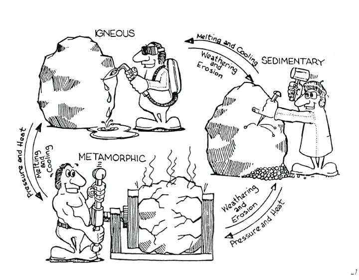 720x561 Puffin Rock Coloring Pages Rock Cycle Coloring Page Forms Rock