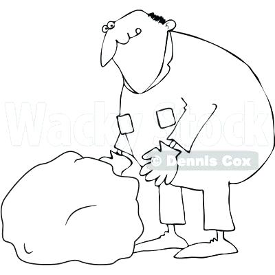 400x400 Rock Coloring Page The Rock Coloring Pages Rock Outline Pencil