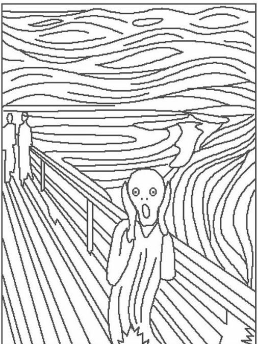 506x675 Edvard Munch The Scream Preschool Classical Art. Discuss What