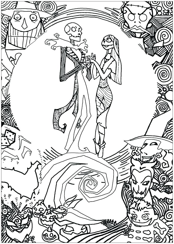 728x1024 The Scream Coloring Sheet