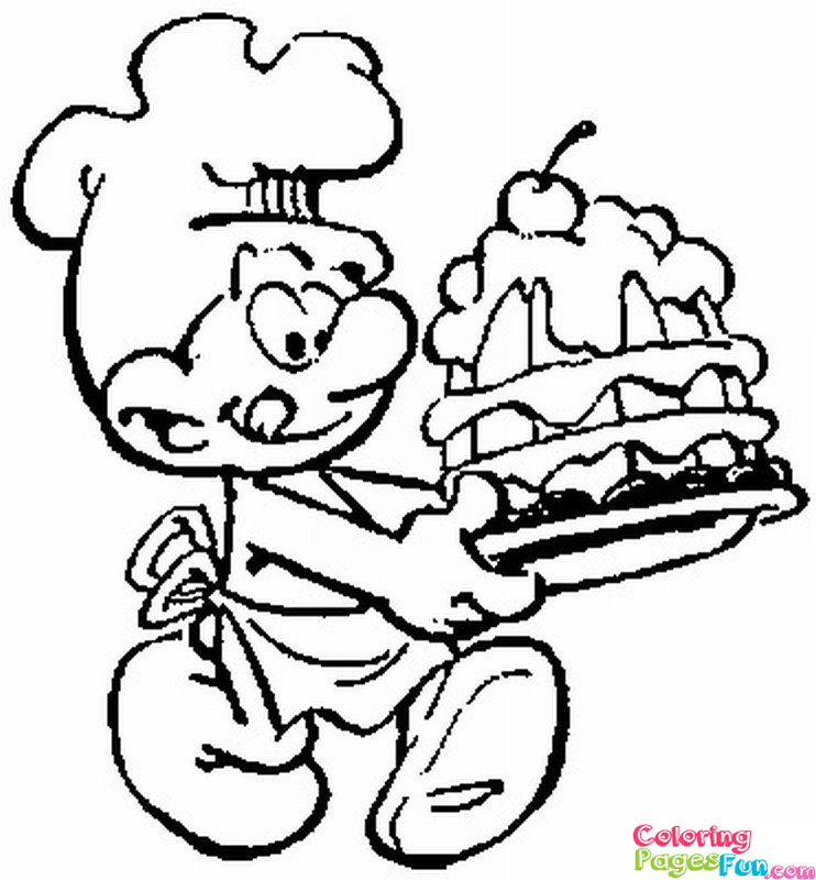 The Smurfs Coloring Pages