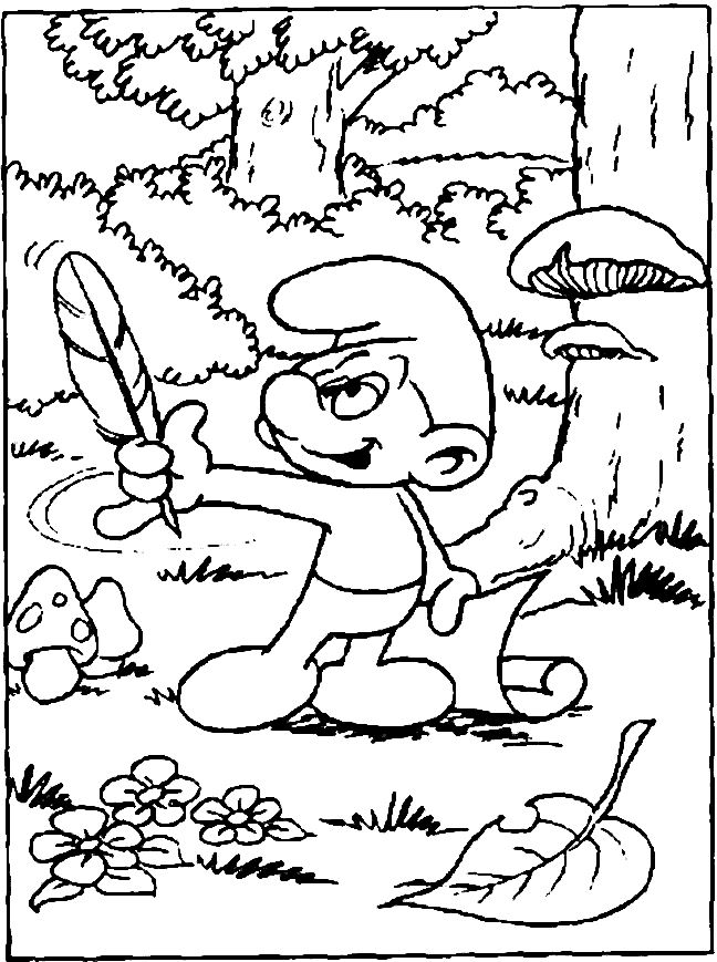 648x869 Kids N 59 Coloring Pages Of Smurfs