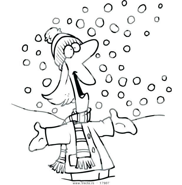 618x630 Snowy Day Coloring