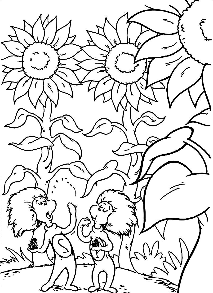 900x1240 Thing One And Thing Two Coloring Pages