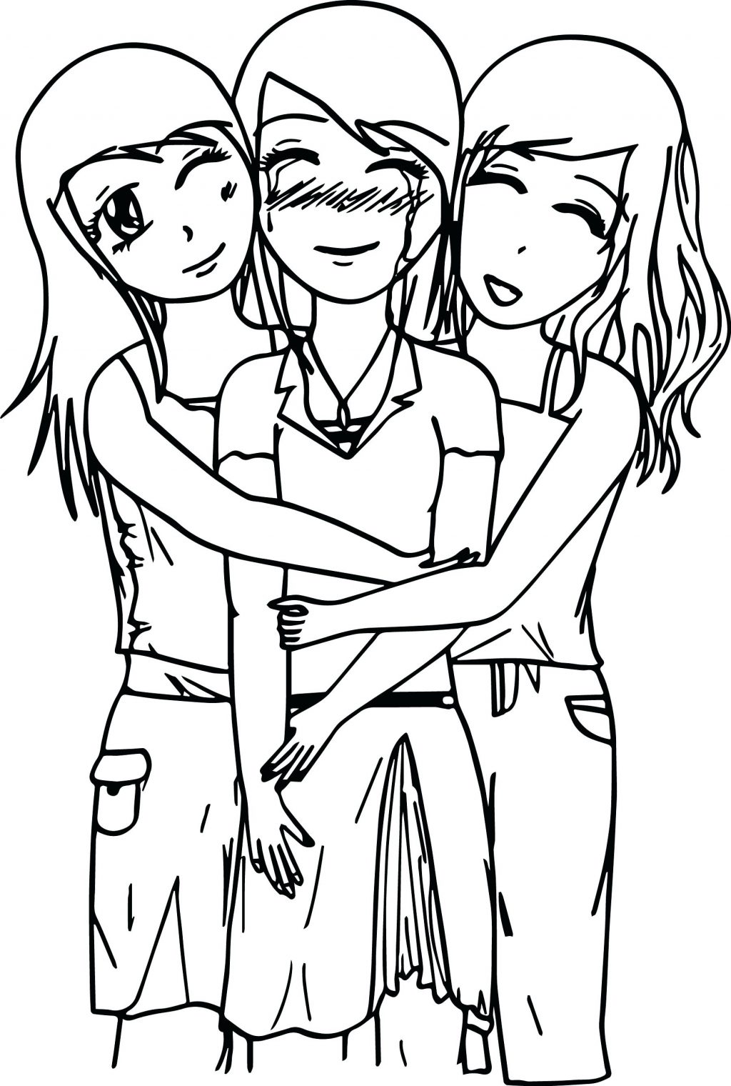 1024x1520 Coloring Page ~ Fantastic Four Coloring Pages Three Best Friends