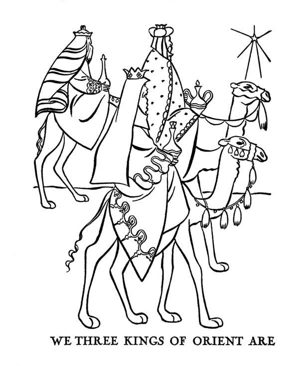 600x734 Bible Story Three Kings Coloring Pages Batch Coloring