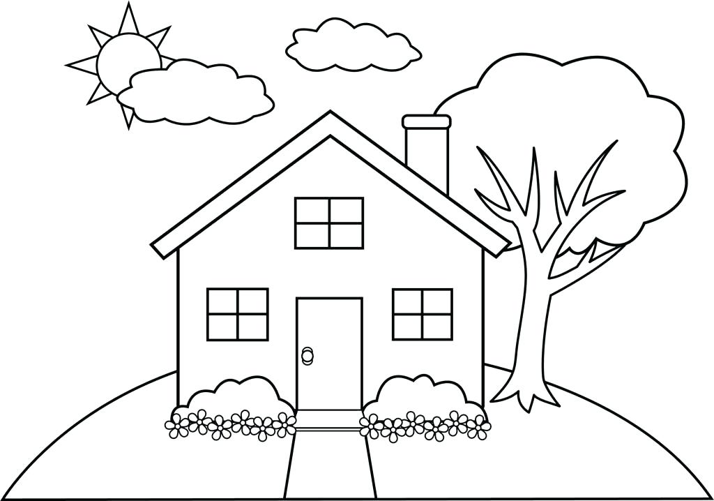 The White House Coloring Pages