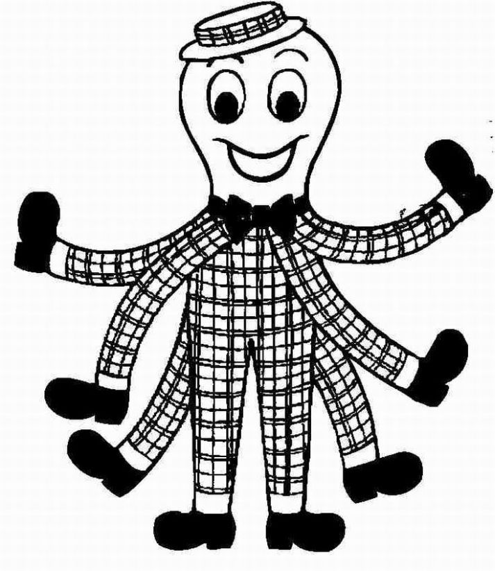 713x822 Henry From The Wiggles Coloring Page All Kinds Of Crafts