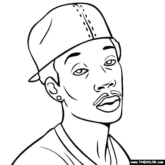 560x560 Lil Wayne Coloring Pages