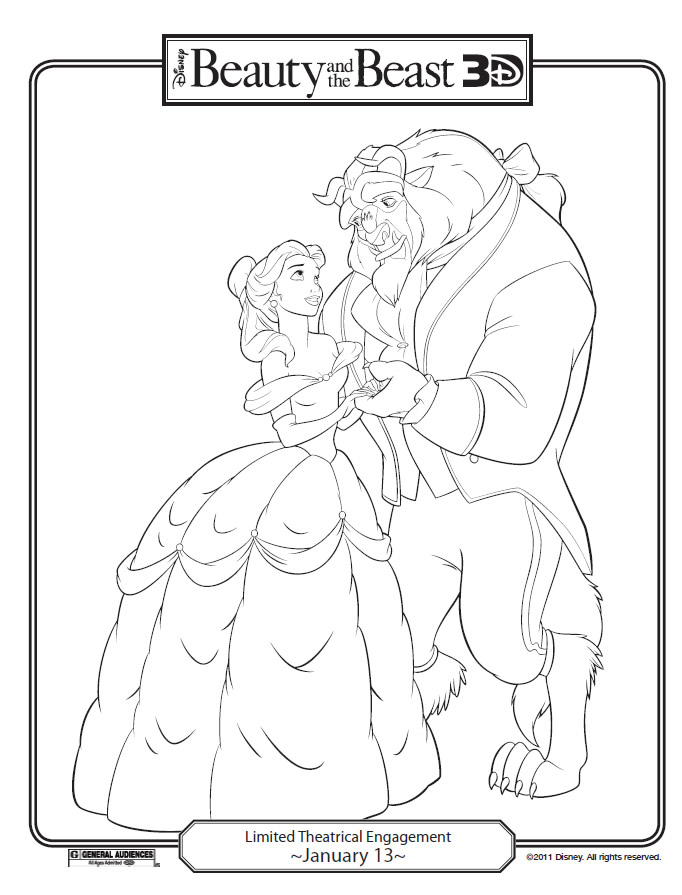 682x895 Belle And Beast Dance Printables For Kids Free Word Search