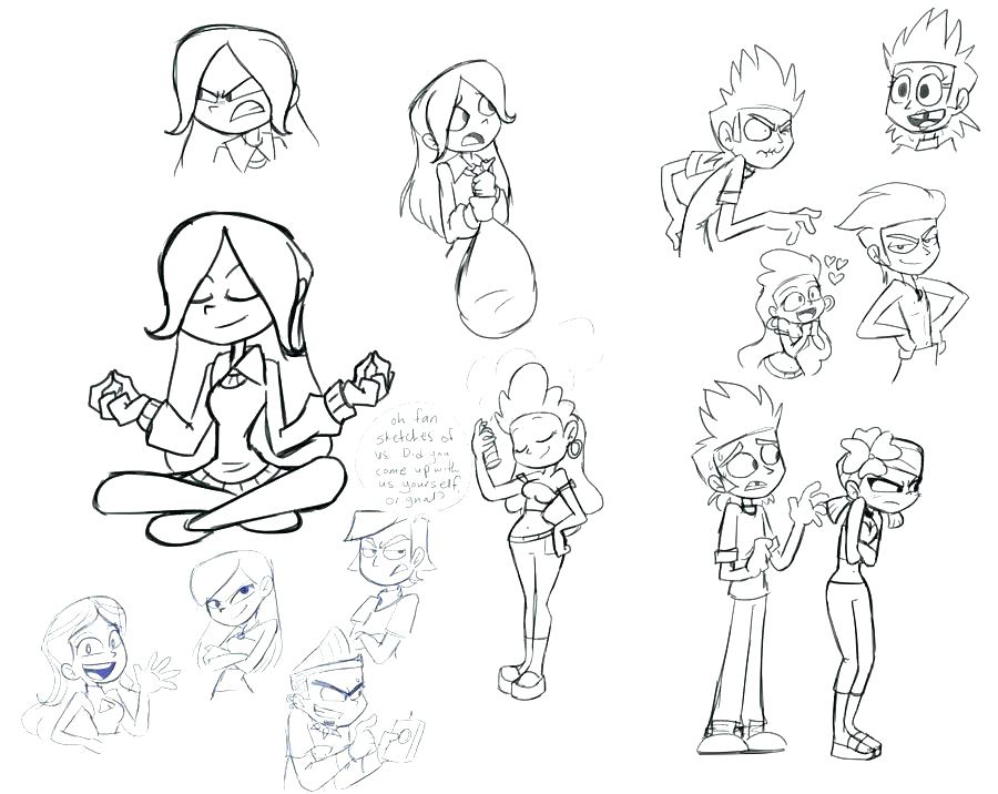 900x716 Drama Theatre Coloring Page Total Drama Coloring Pages Bike By