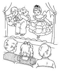 203x248 Theatre Coloring Page Coloring Pages