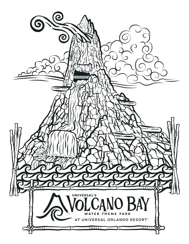 618x800 Amusement Park Coloring Pages Water Park Coloring Pages Universals