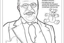 210x140 Theodore Roosevelt Coloring Page Teddy Roosevelt Coloring Page