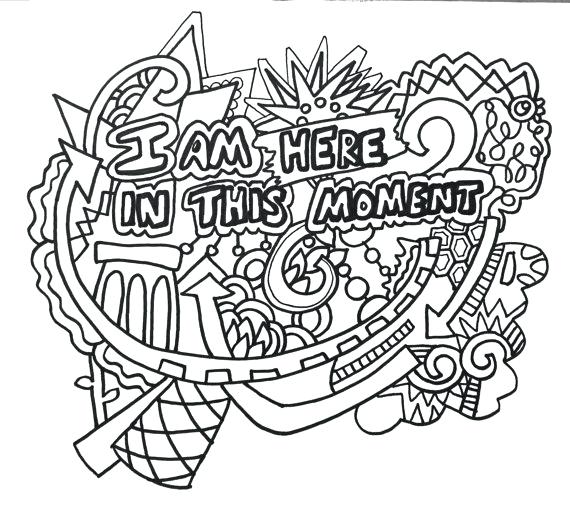 570x509 Art Therapy Colouring Pages Printable Coloring Abstract