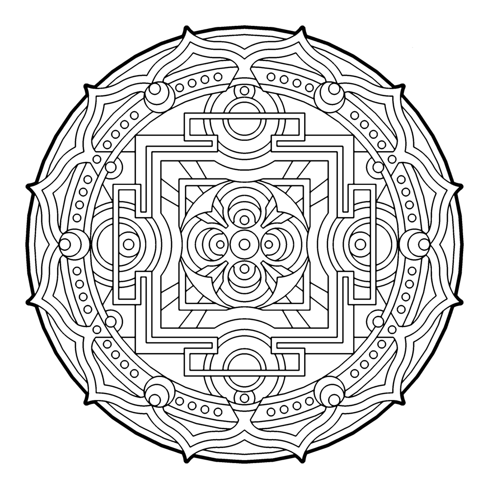 1000x1000 Best Of The Color Book Coloring Page Art Therapy Coloring Pages