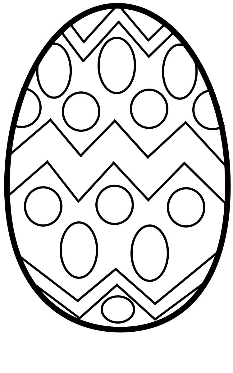 750x1200 Best Photos Of Egg Outline Template Thick Border