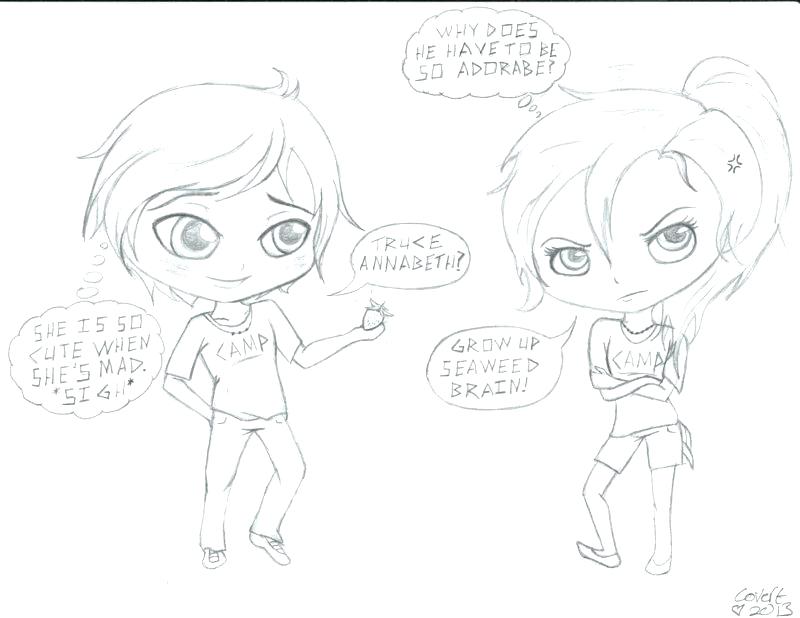 800x618 Percy Jackson Coloring Pages Truce Pencilings By The Lightning