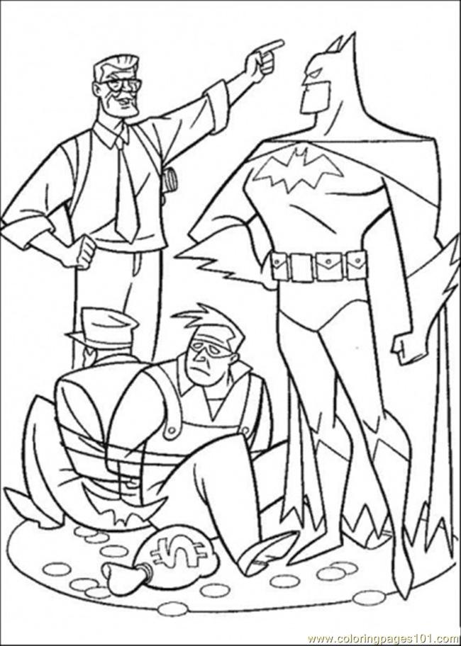 650x912 Catch The Thief Coloring Page