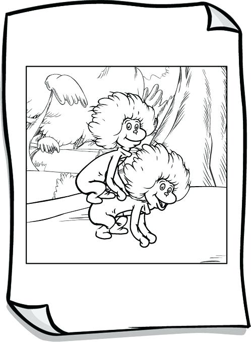 498x678 Thing 1 And Thing 2 Coloring Pages Coloring Pages 2 Coloring Pages