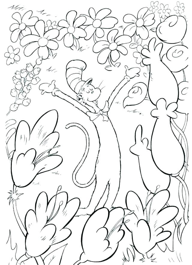 640x881 Thing 1 Thing 2 Coloring Pages Number Thing 1 Thing 2 Printable