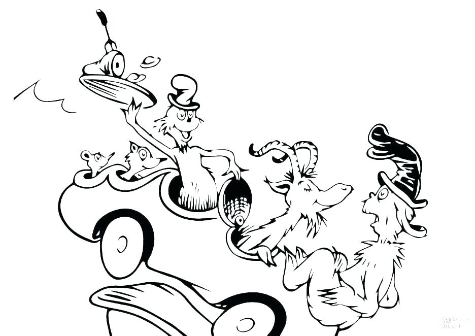 936x662 Thing 2 Coloring Page Thing 1 And Thing 2 Coloring Pages