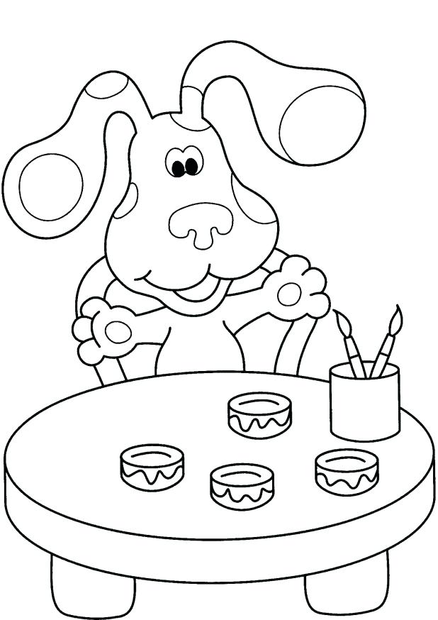 618x874 Color Blue Coloring Pages 4 Things That Are Page Free Murs