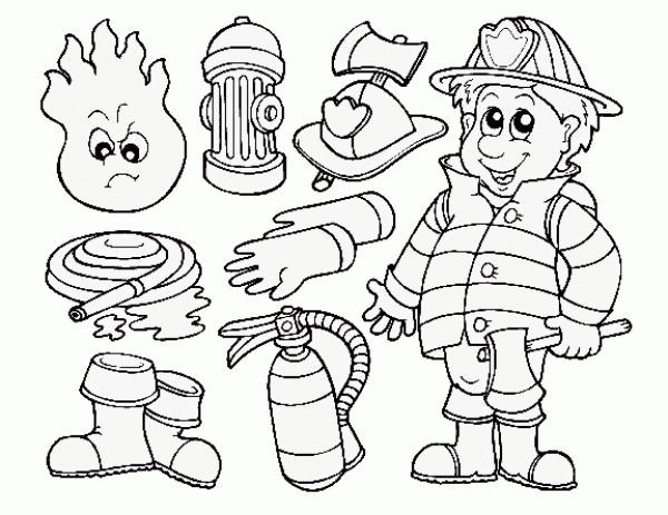 600x463 Fireman Coloring Pages New Things That Go Coloring Book Cars