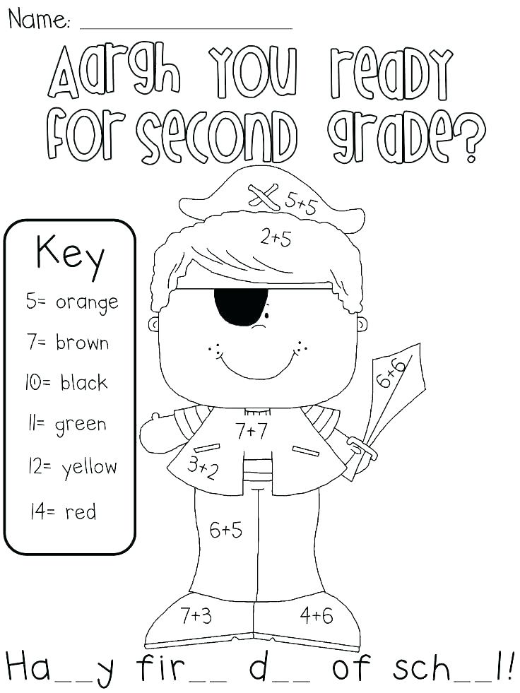 736x981 2nd Grade Coloring Pages Third Grade Coloring Pages Back To School