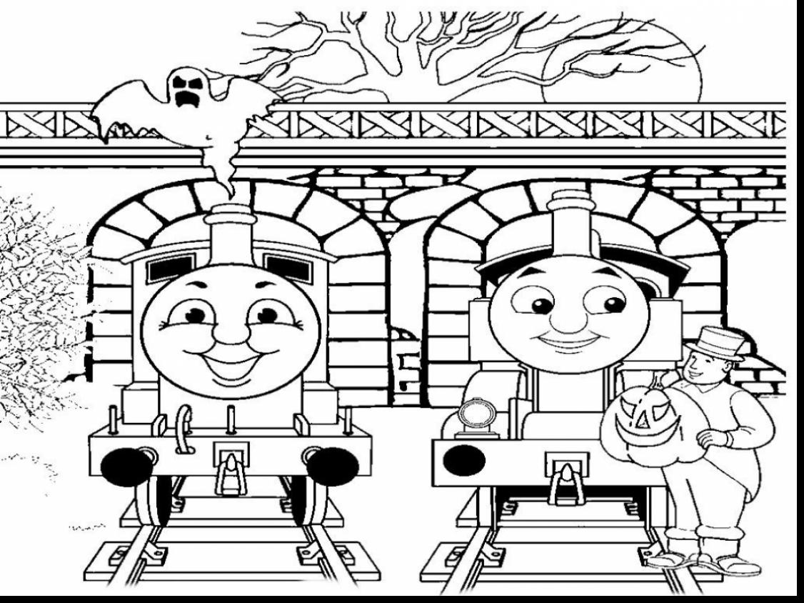 1126x844 Thomas And Friends Coloring Pages For Christmas