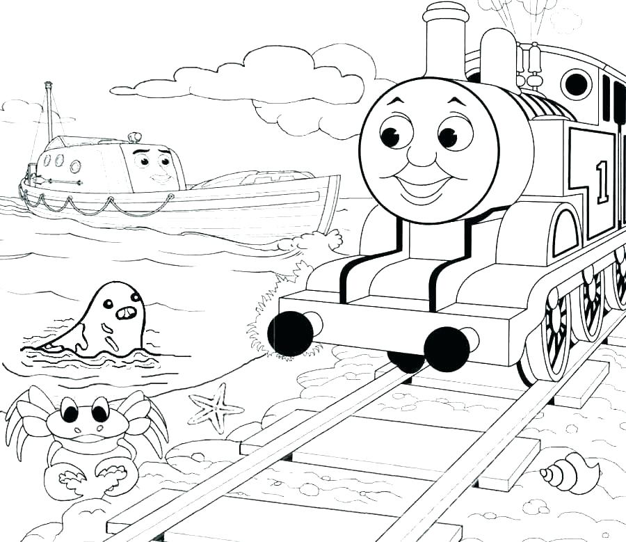 900x779 Thomas And Friends Coloring Books