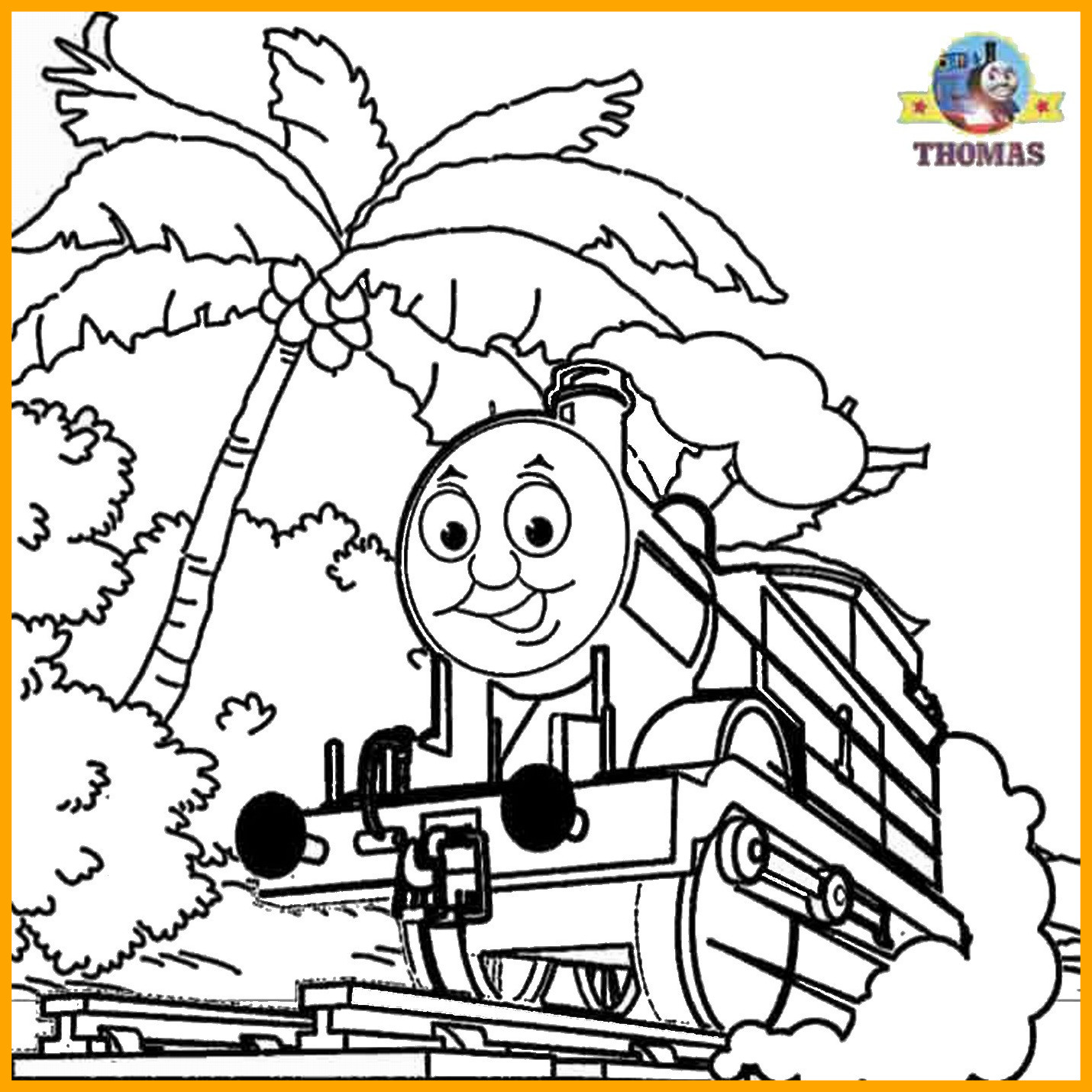 1430x1430 Stunning Thomas The Train Coloring Pages Image Of Tank Engine