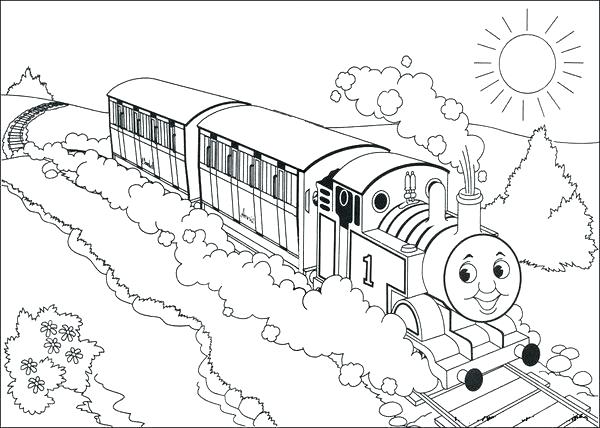 600x428 Thomas The Train Coloring Thomas The Tank Engine Coloring Pages