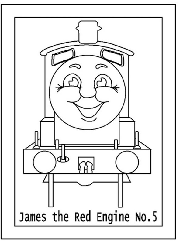 602x800 Thomas The Tank Engine Coloring Pages (8) Coloring Kids