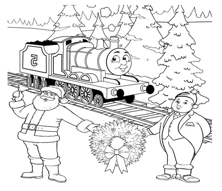 Thomas Coloring Pages James