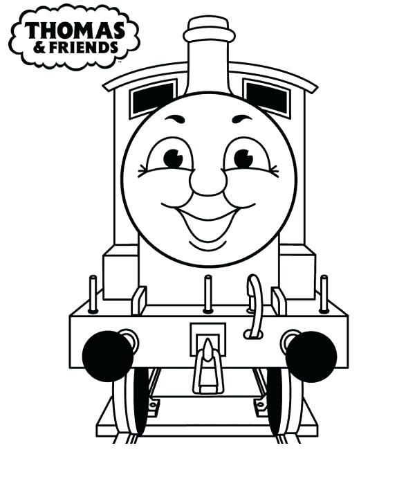 600x702 Thomas Color Pages Coloring Book The Train Free Coloring Pages