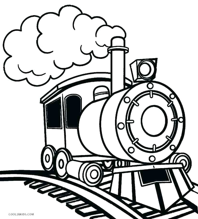 820x908 Thomas Train Coloring Pages
