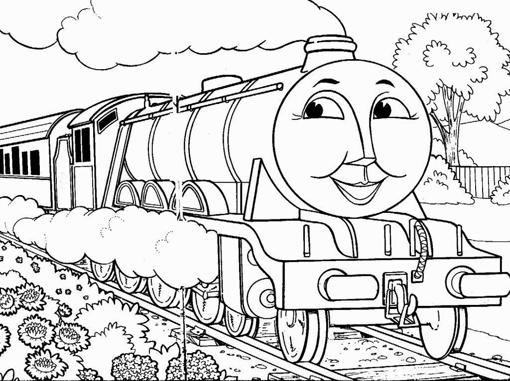 1024x766 Thomas The Train Coloring Page Coloring Pages Kids
