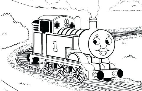 470x300 Thomas The Train Coloring Pages Free Printables Free The Train