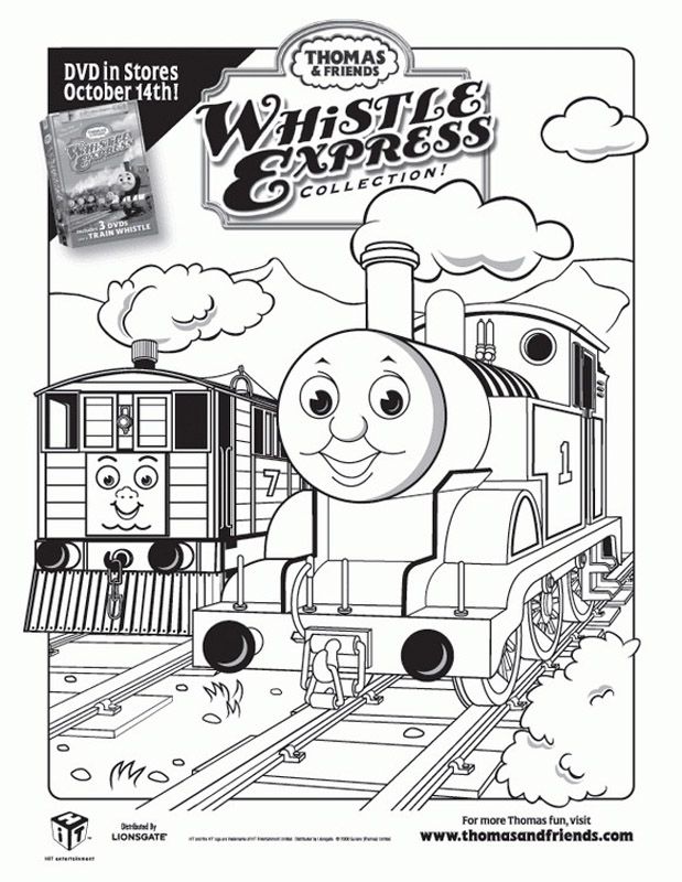 Thomas Coloring Pages To Print