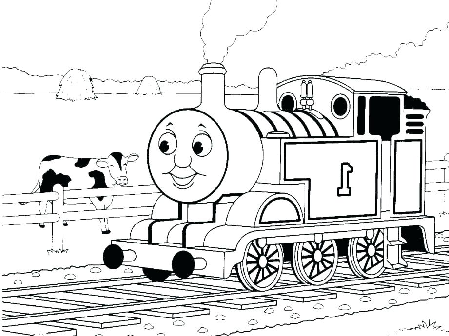 921x690 Coloring Pages Thomas Coloring Pages Free The Tank Engine Coloring