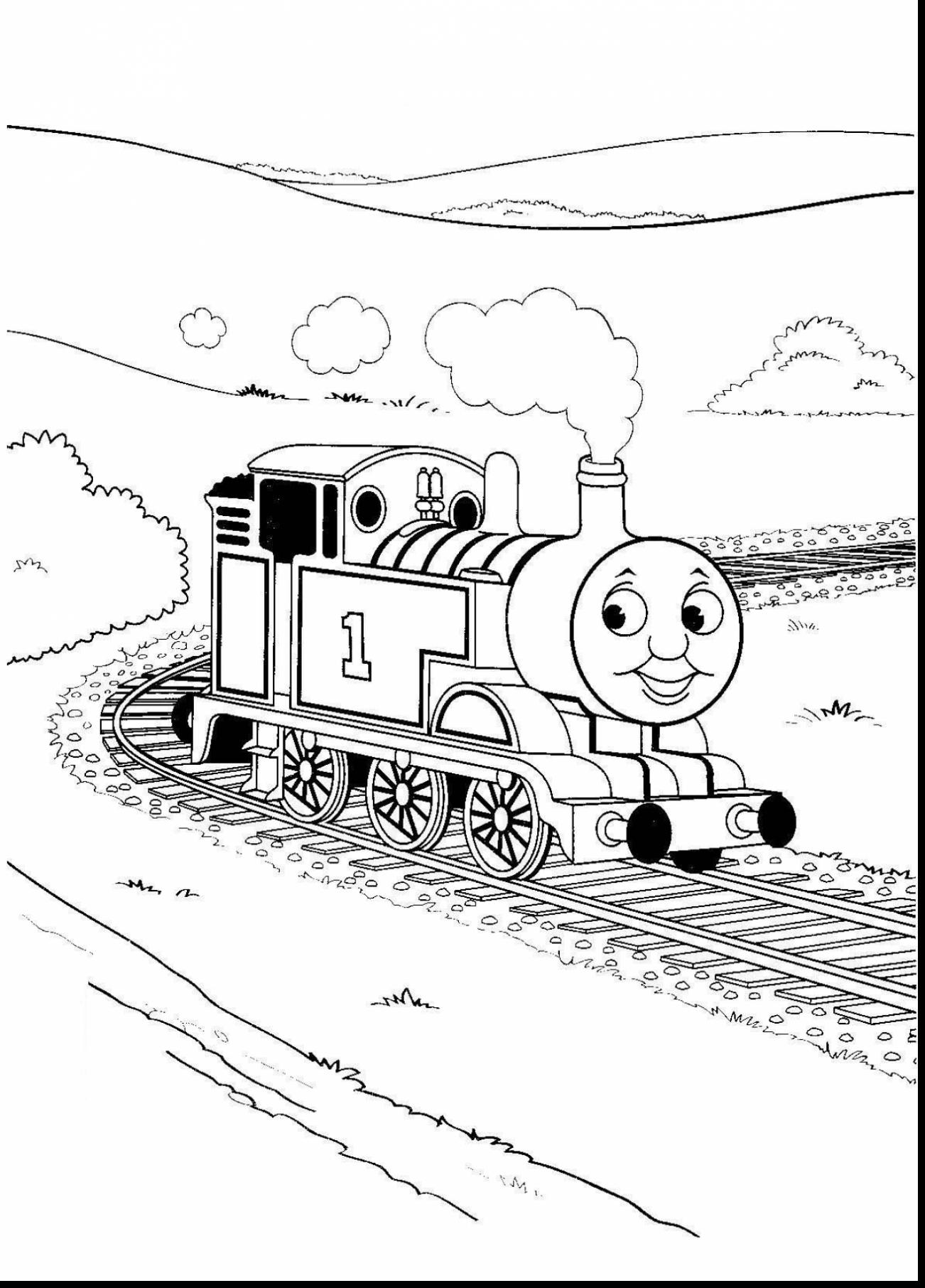 1302x1812 Thomas The Train Coloring Pages Printable