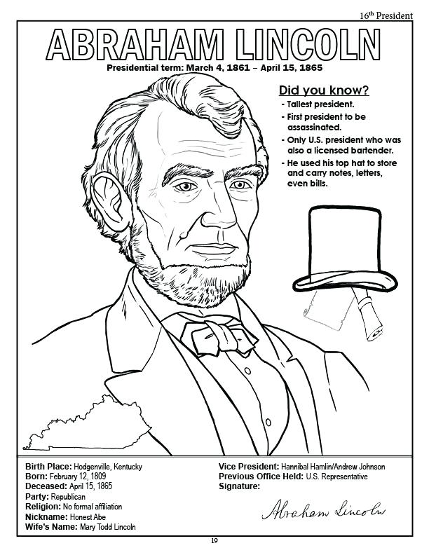 612x792 Thomas Jefferson Coloring Page Coloring Pages Free President Fun