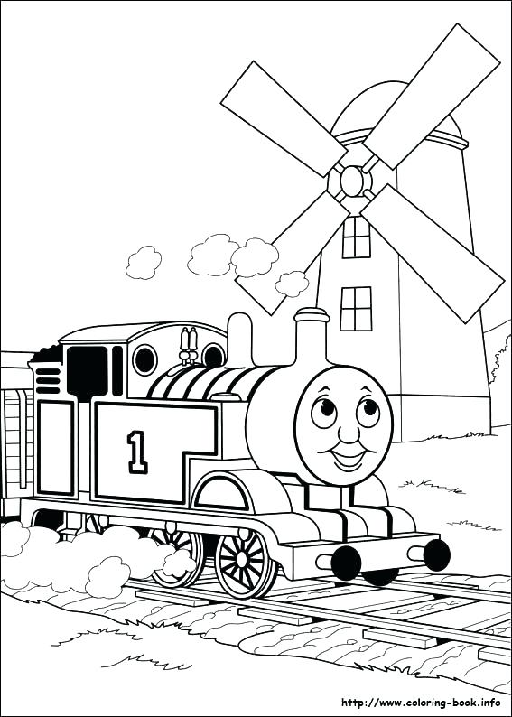567x794 Thomas Coloring Pages Free The Train Coloring Sheets Train