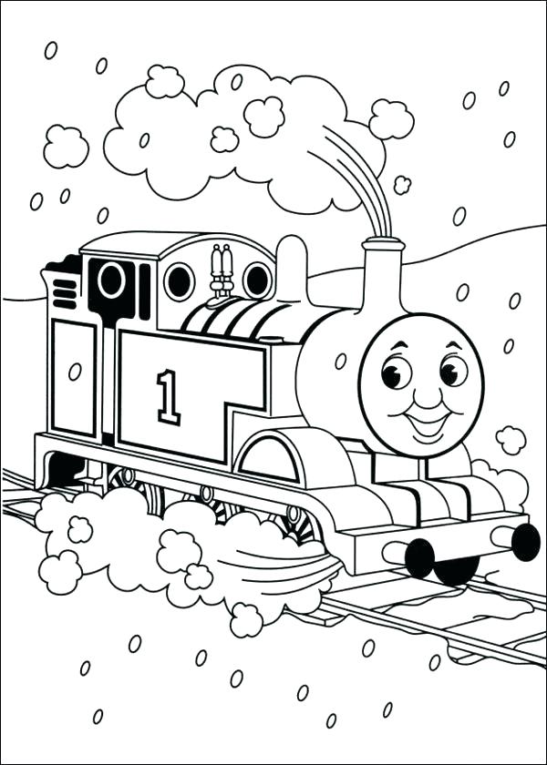 600x840 Thomas The Tank Engine Coloring Pages S Thomas The Tank Engine
