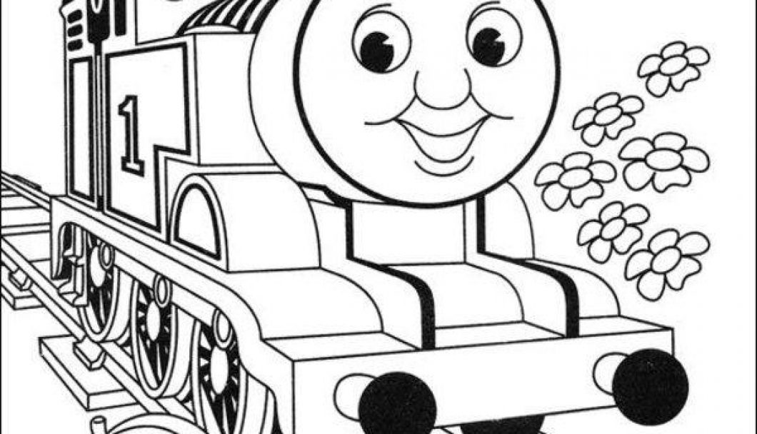 1060x608 Thomas Train Coloring Pages Timykids