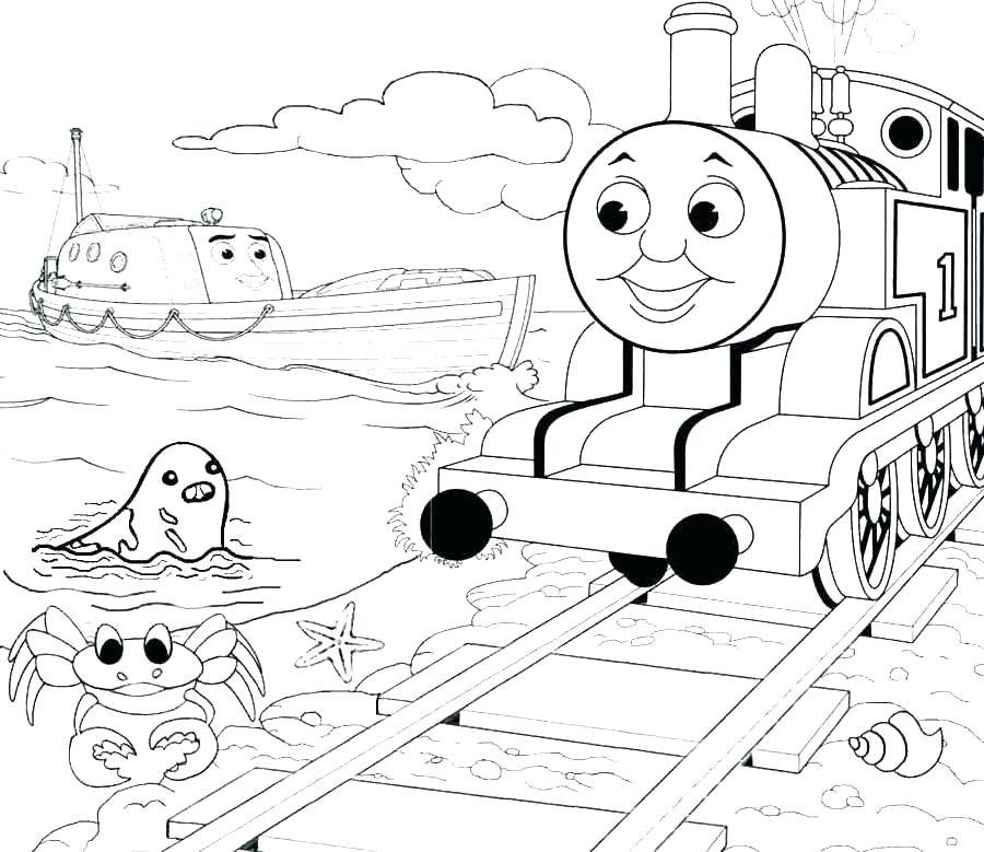 900x779 Coloring Pages Thomas Colouring Pages Thomas The Train