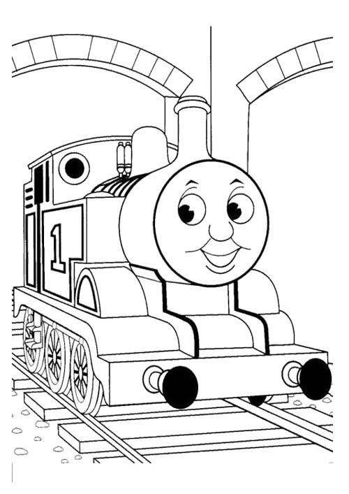 Thomas The Tank Engine Colouring Pages