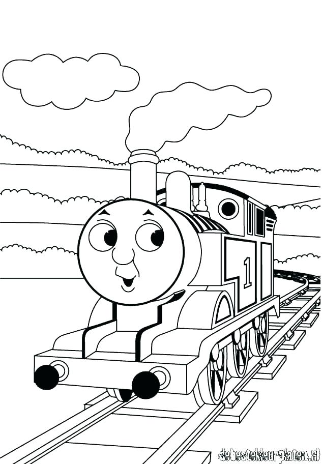 633x912 Thomas The Tank Engine Colouring Pages Thomas Tank Engine